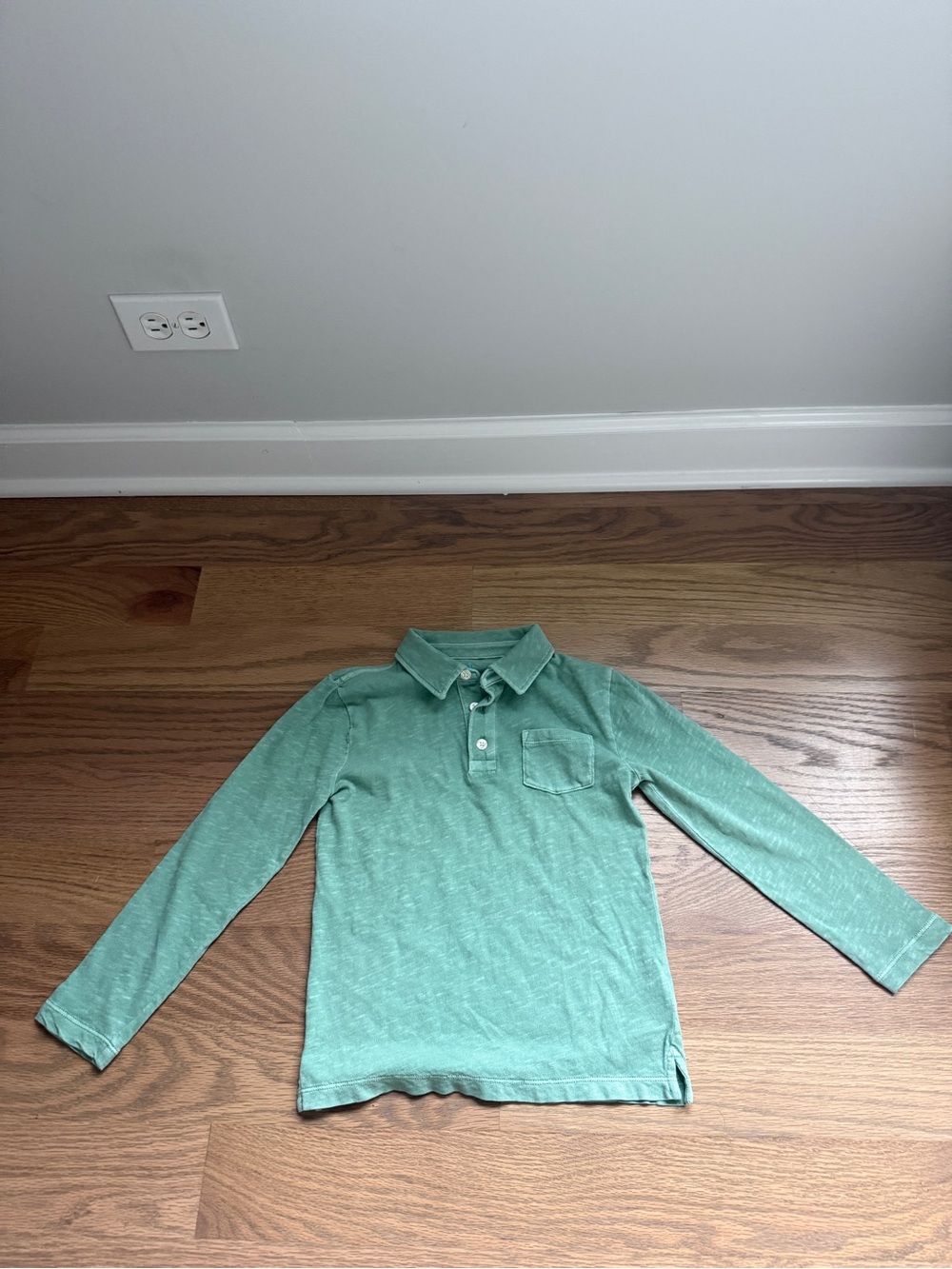 Crewcuts by J Crew Kids Long-Sleeve Garment Duec Polo